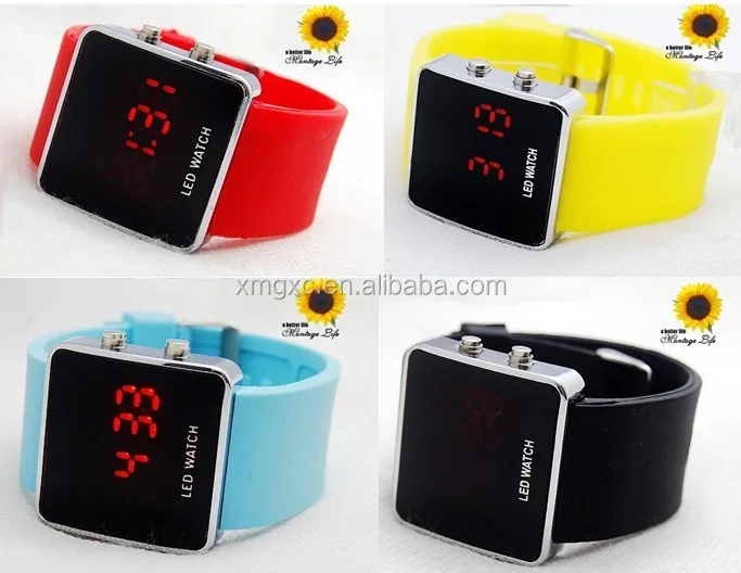 apple shaped touch screen watch