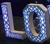 Fancy Wedding LOVE LED Stand Wedding Props