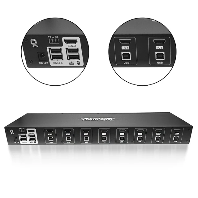 8 port HDMI KVM Switch-5