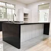 12mm black acrylic sheet solid surface precut artificial acrylic stone kitchen countertop