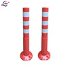 off road traffic control PU material reflective flexible spring delineator post