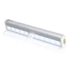 Shareus PIR Motion Sensor Light Wireless 10 LED Lighting Bar Battery Operated Under Cabinet Closet Bookcase Wardrobe Night Lamp