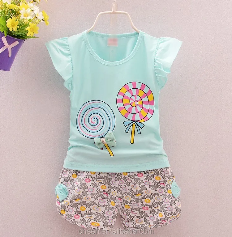 Western Hot Baby Girls Outfits Set Clothes Fashion Baby Outfits For ...
