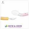 Free sample newborn food feeder flexible silicone baby spoon