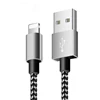 Factory price colorful nylon braided Fast Charging extension USB Cable Data Cable making machine for iPhone 8 X 7 6 5 s Plus