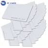 white rectangular 2.45G Long Range Active RFID Personnel Assets ID Card