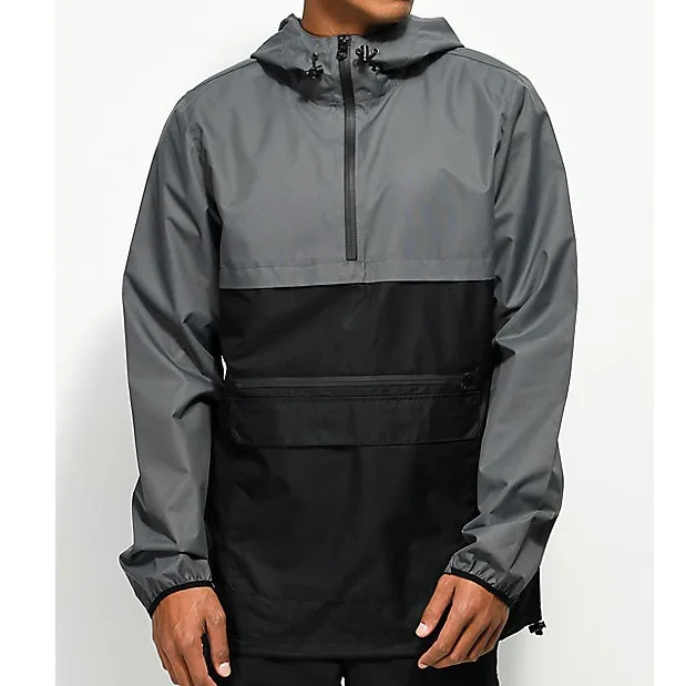 Wholesale Sleeve Half Zipper Pullover Nylon Jaket Windbreak - Buy Nylon ...