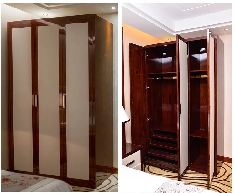 Hotel Bedroom Almirah Wardrobe Cheap Mdf Wood Almirah Designs In