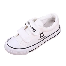 2016 children shoes child shoes low top canvas shoes sneakers male female child sport shoes black