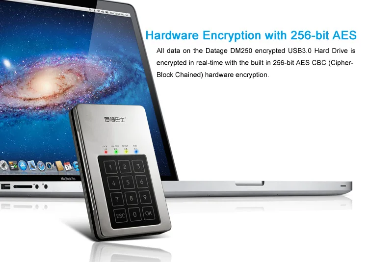 Datage Portable 2.5inch Encryption External Hard Drive Enclosure Buy