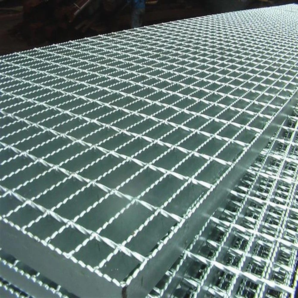Metal Building Materials Hot Dipped 32 X 5mm Galvanized Steel Grating