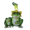 Best selling garden polyresin frogs