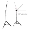 2 Pack Photography Studio Continuous 24W Adjustable Light Stand Kit With Tripod for Photography Photo Video Capture Portraits