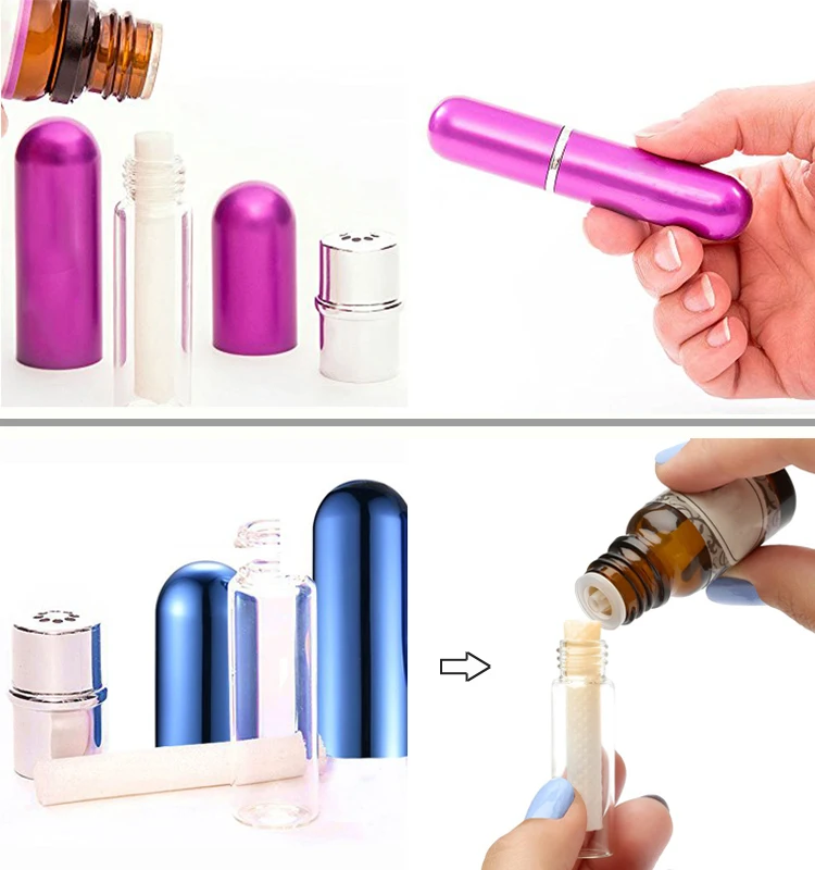 Refillable Nasal Inhaler