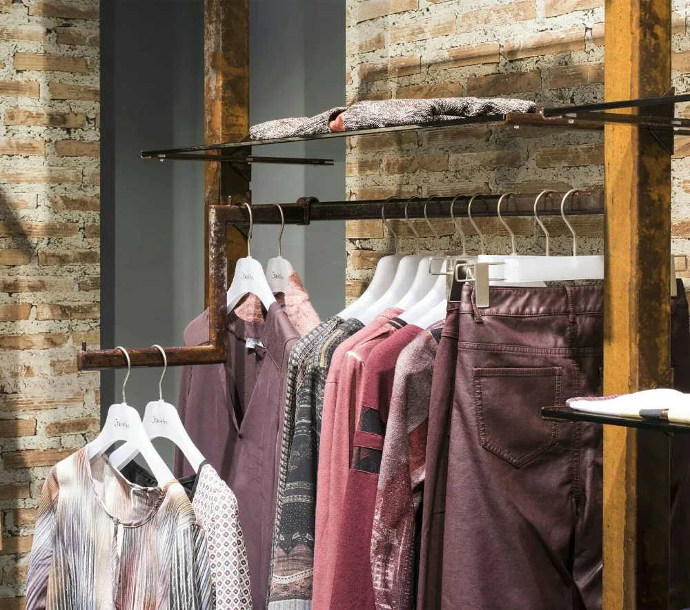 Shop Interior Fitting Display Slatwall Shelves Buy Tube Garment