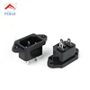 Manufacturers compact size 10A black ac power outlet