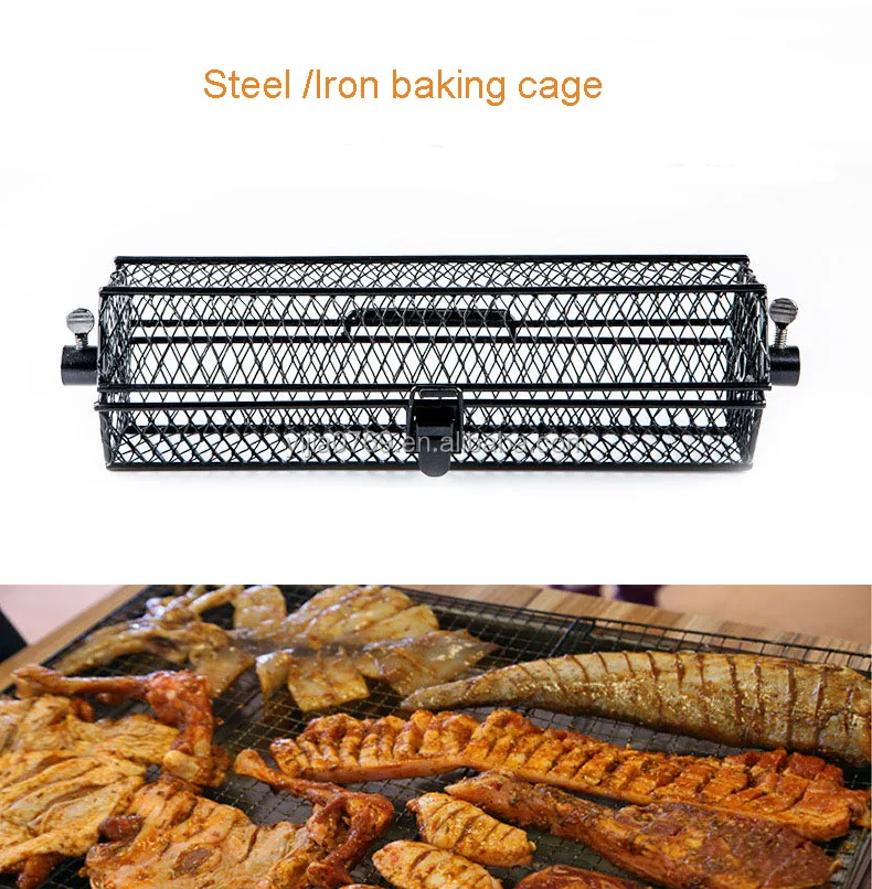 Ecofriendly Bbq Grilling Rotisserie Basket Buy Wire Grill Basket,Stainless Steel Grill Basket