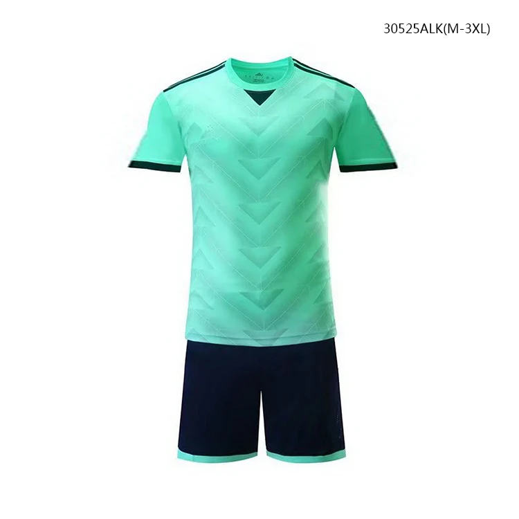 Customized Your Own Style Soccer Jersey Print Football Training Uniform Green Color of Sports Suits
