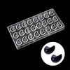 DIY moon shaped polycarbonate chocolate molds, Baking and pastry tools plastic confectionery pastry moulds baking dish