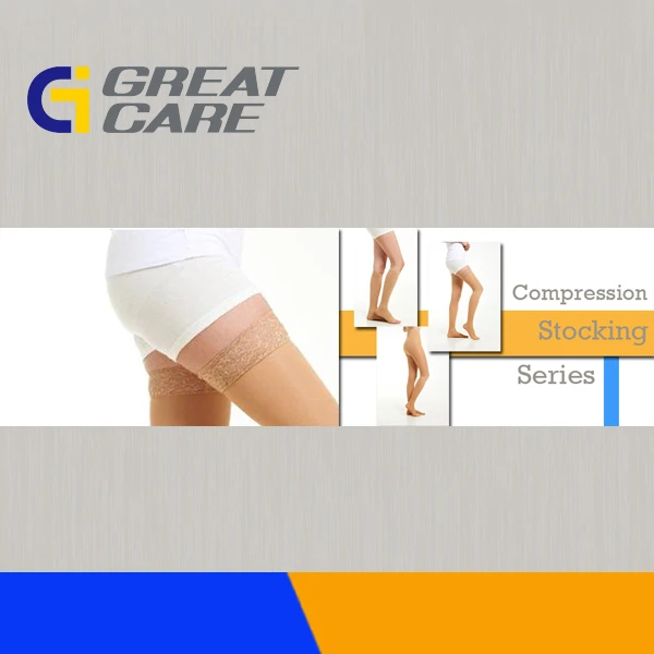 (Class 2)For Varicose Closed toe Lycra Shank High Compression Stockings-1.jpg