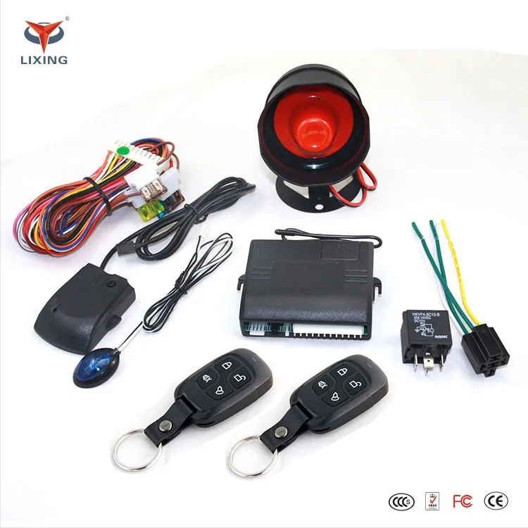 Antihijack Octopus Remote Control Car Alarm Huatai Keyless Entry Car Alarm System Hot Sell In