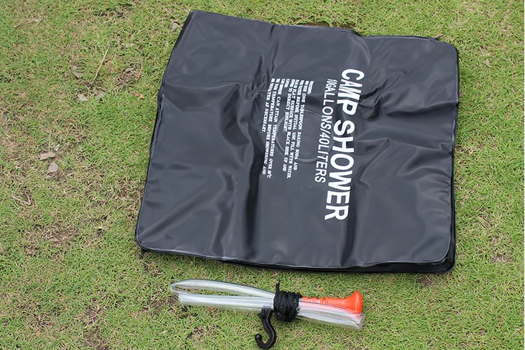 40l Outdoor Camping Shower Bag Waterproof Solar Energy Heated Hiking