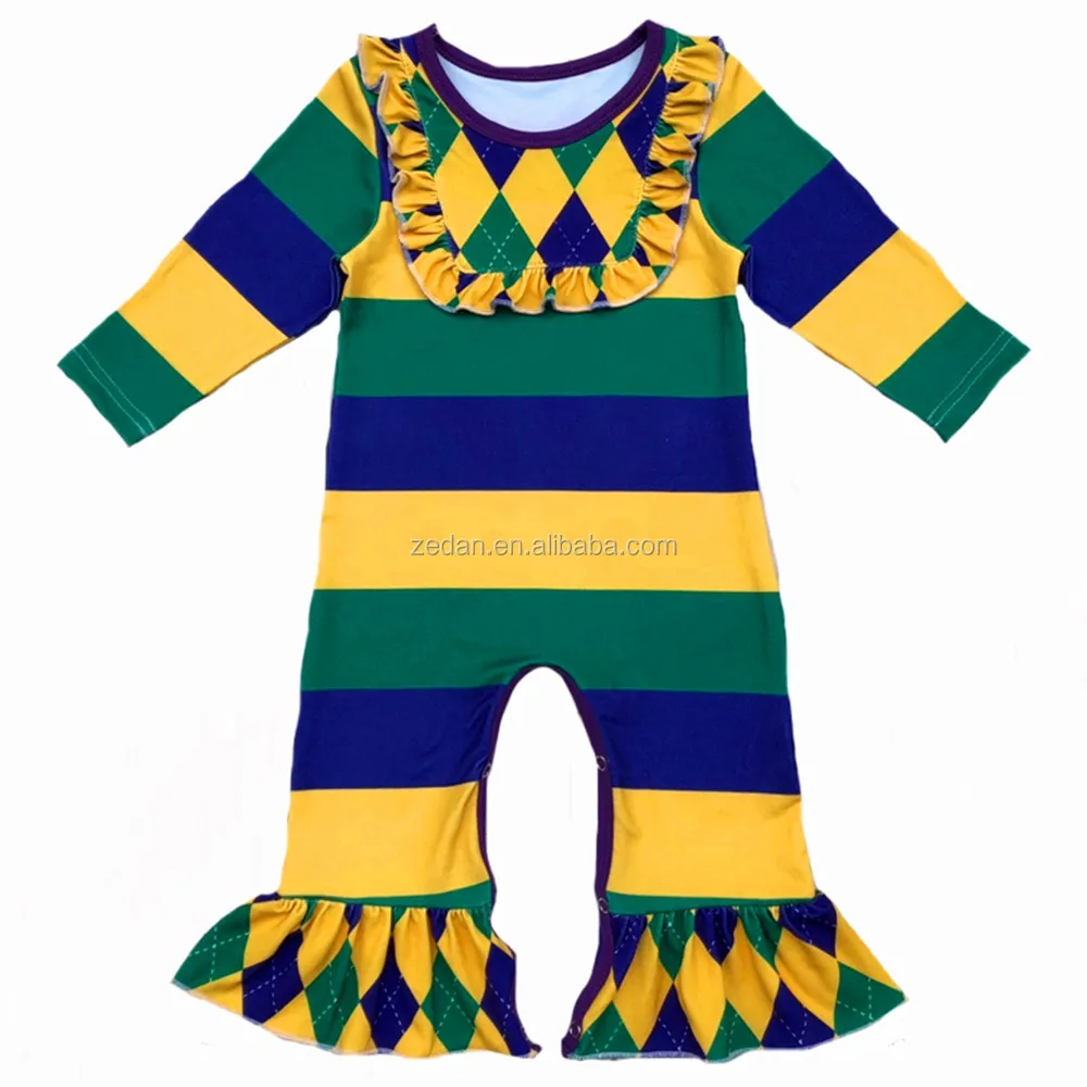 mardi gras baby clothes