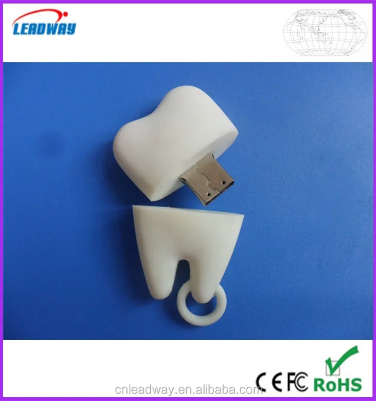 Cool Dentist Gadgets Tooth Usb Flash Drive,100 Real Capacity 1gb 2gb