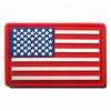 Factory Custom Wholesale USA Flag PVC Embroidery Patch