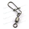 fishing accessories Rolling swivel with new hooked snap , fishing swivel