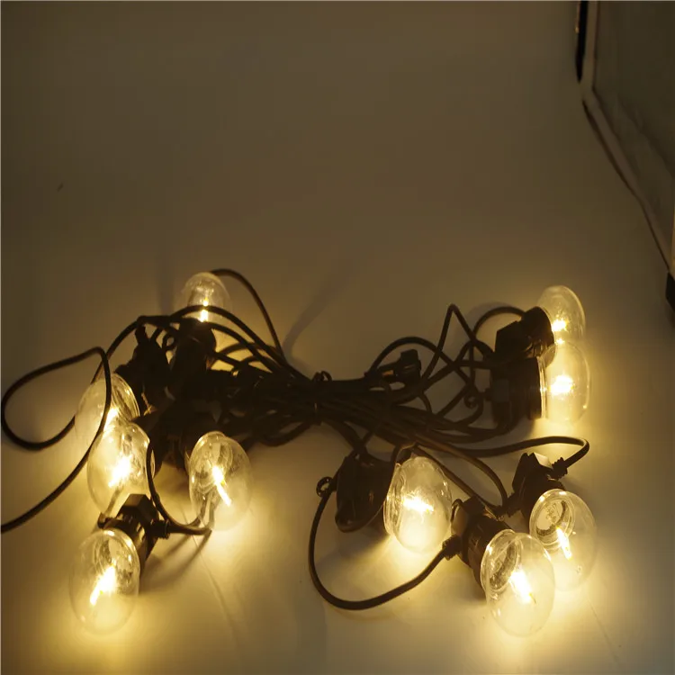 outdoor waterproof light  G50 led filament string light led christmas string light for decoration use