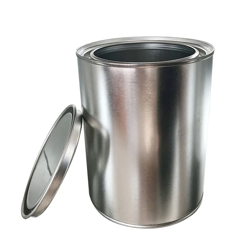 1l Lever Lid Paint Metal Tin Can/tin Pail Packaging Glue Or Paint - Buy ...