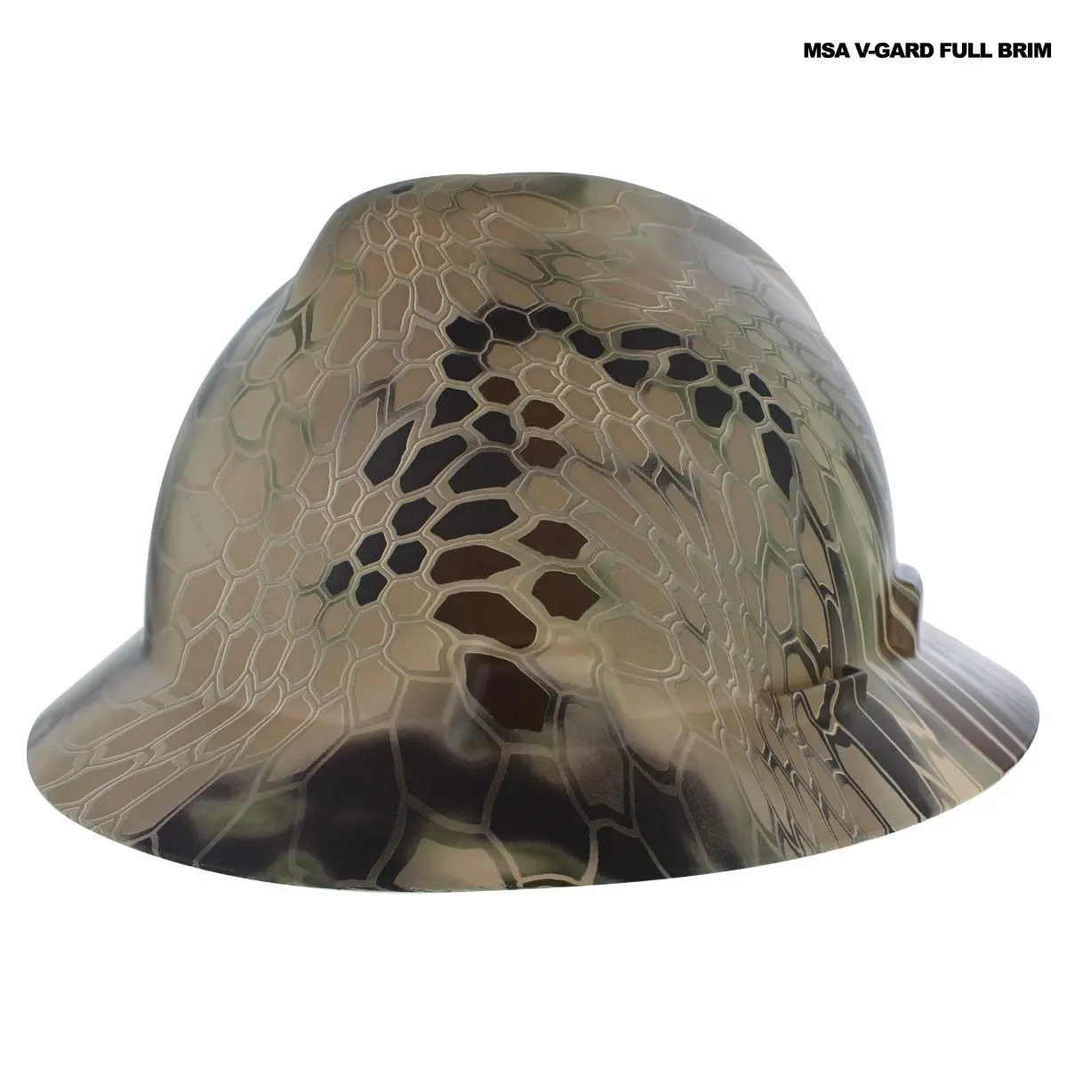 custom painted full brim hard hats