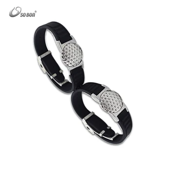 Personalized Custom Printed Golf Ball Silicone Rubber Wristband Personalized Custom Printed Golf Ball Silicone Rubber Wristband Bracelets
