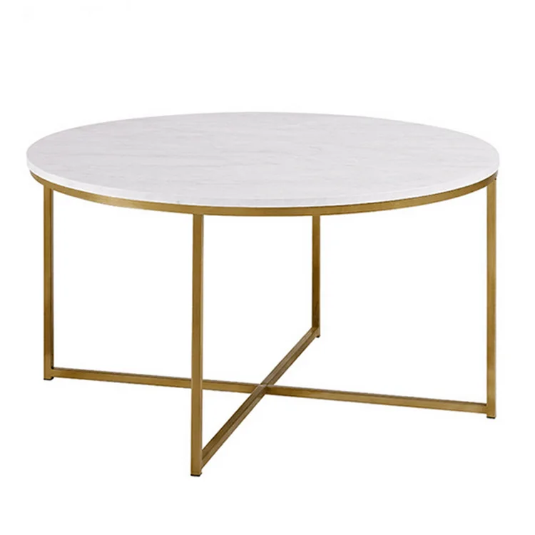 Custom Cut Marble Top Dining Table Round Carrara White Marble Table Top