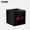 2019 1080P Music Box Wifi Bluetooth Clock With Built In Hidden Wide Angle Camera Support FM