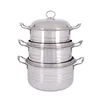 2019 new design custom design print logo 304 insulated stainless steel milk hot pot stainless steel food warmer pot