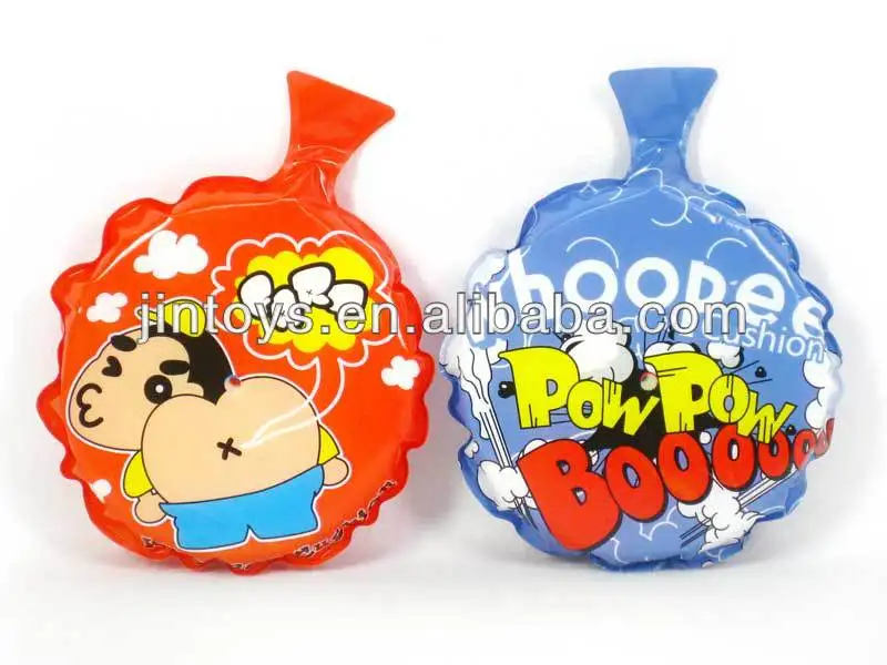 Newest 8inch Inflatable Whoopie Cushion Bag(2 Styles),Bag Toys,Fart Bag