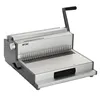 office use wire and comb combination book binding machine