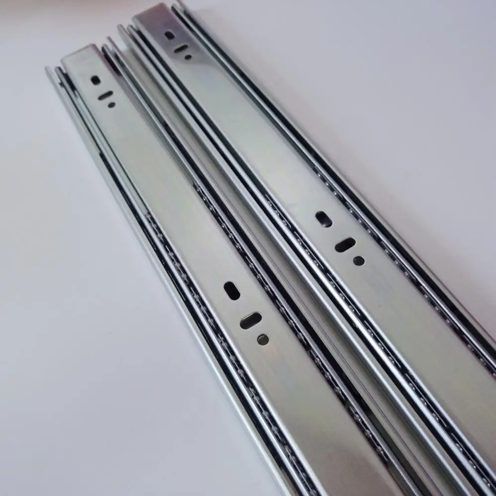 45mm Soft Close Push To Open Drawer Slide Guides Buy Steel Guide