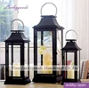 LG20171025-8 latest design black frame christmas hurricane lantern wholesale