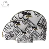 Custom 4 Pcs Pieces Round Zippered Make-up Makeup Bag Set With Zipper OEM Cosmetic Bag