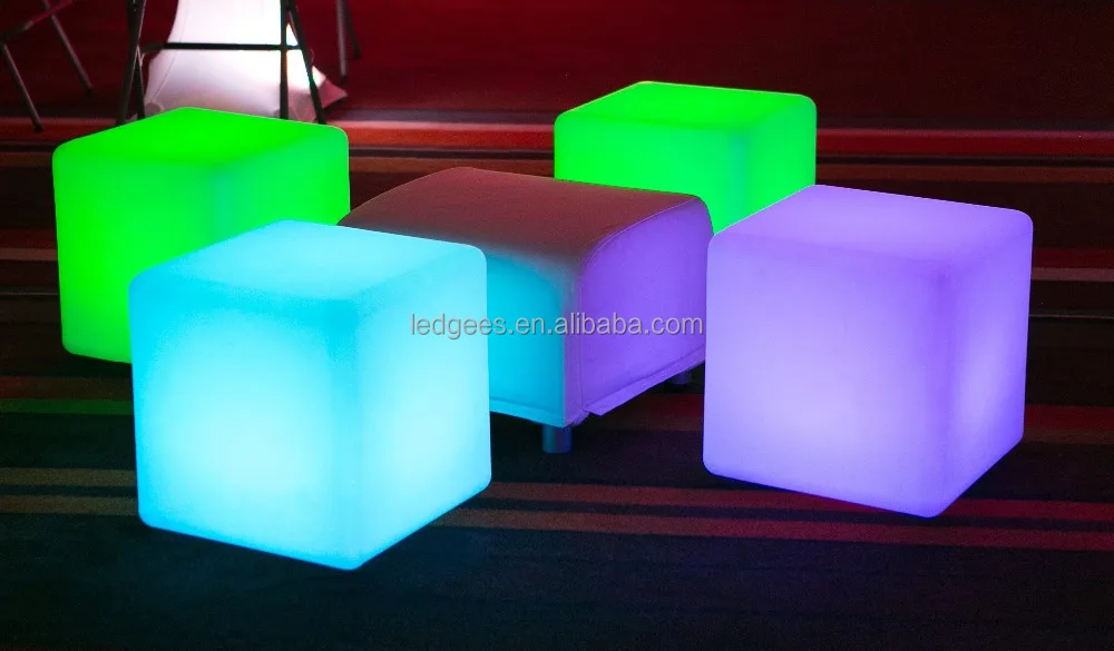 Güneş led küp 16 inç 3d led küp ışık mobilya satışı, ce ve