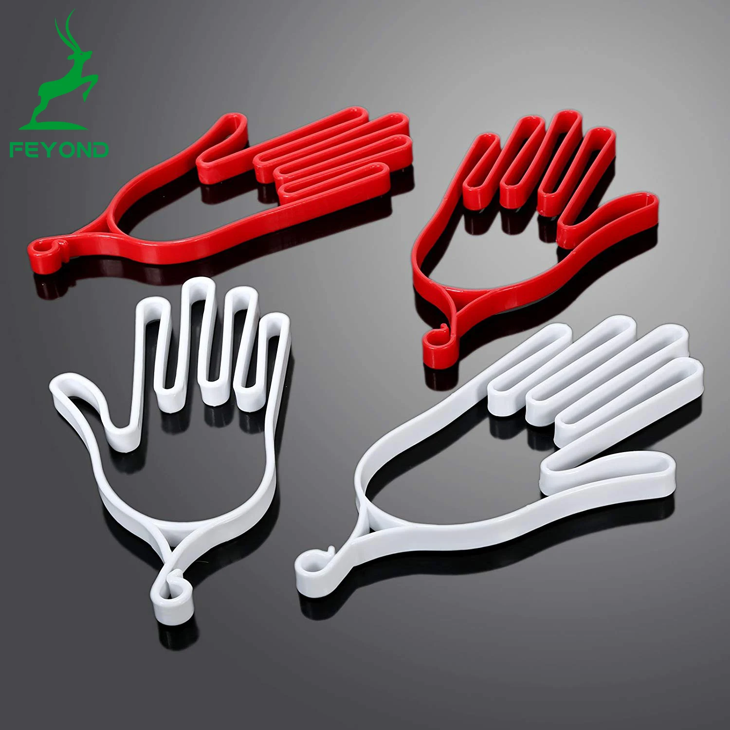 1 Pair Golf Hanging Gloves Support Frame Outdoor Sport Golfer Durable