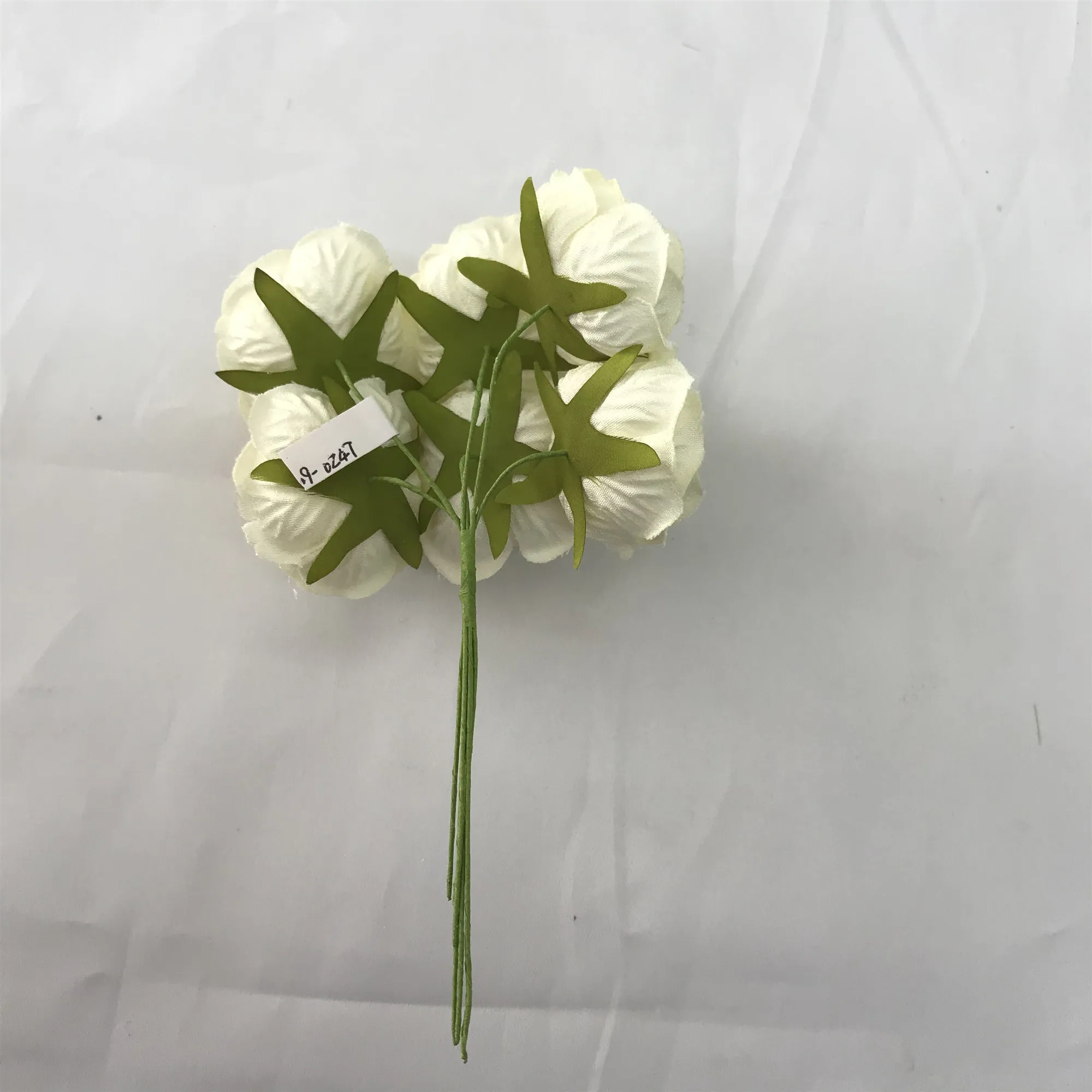 6pcs Rose Handmade Artificial Flower For Home Decor Artificial Flower