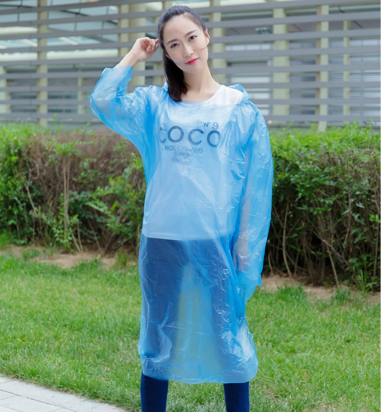 Disposable Pe Plastic Raincoat Emergency Rain Coats On Sales - Buy ...