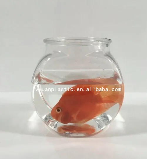 Clear Plastic Flat Fish Tank/ Mini Goldfish Bowl Wholesale Buy