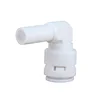 ESHIONG 3/8 L White Plastic Quick Connect Water Fitting