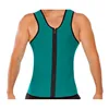 Wholesale Top Selling Popular Helps In Burning Tummy Fat Warm Neoprene Slimming Vest Shape Wear Sweat Corset With Zipper NCS131