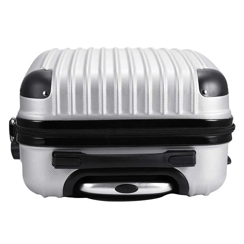 Hot carry on travel luggage, cabin trolley suitcase, hard case abs luggage set